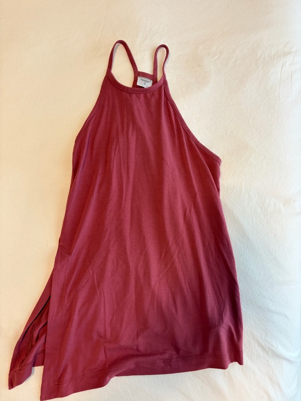 Athleta Raspberry Racerback Tank Top